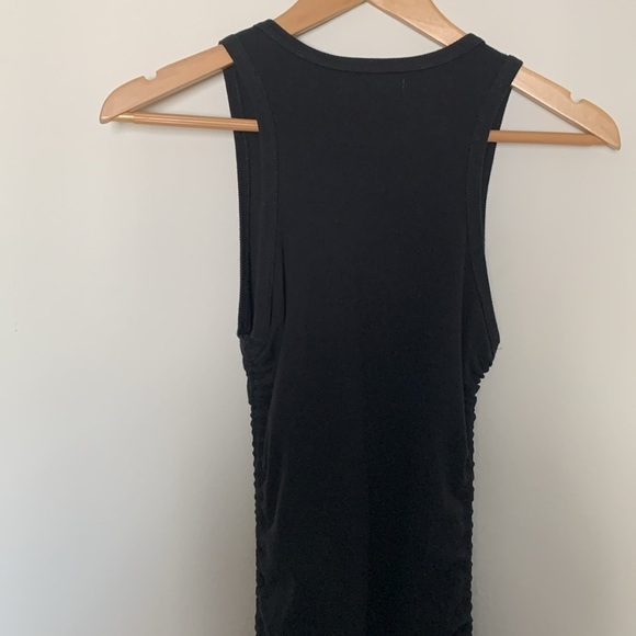 Active USA Black Tank top Dress Size Medium - Picture 6 of 7